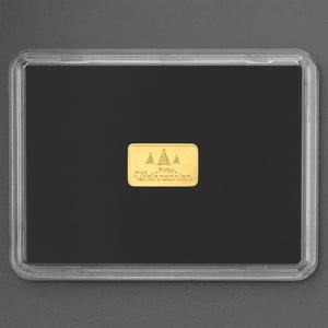 Goldbarren 2,5g Gravur "Frohe Weihnachten" - Miniaturansicht 5