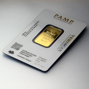 Goldbarren (25x 20g) "Fortuna" PAMP, Masterbox - Miniaturansicht 4
