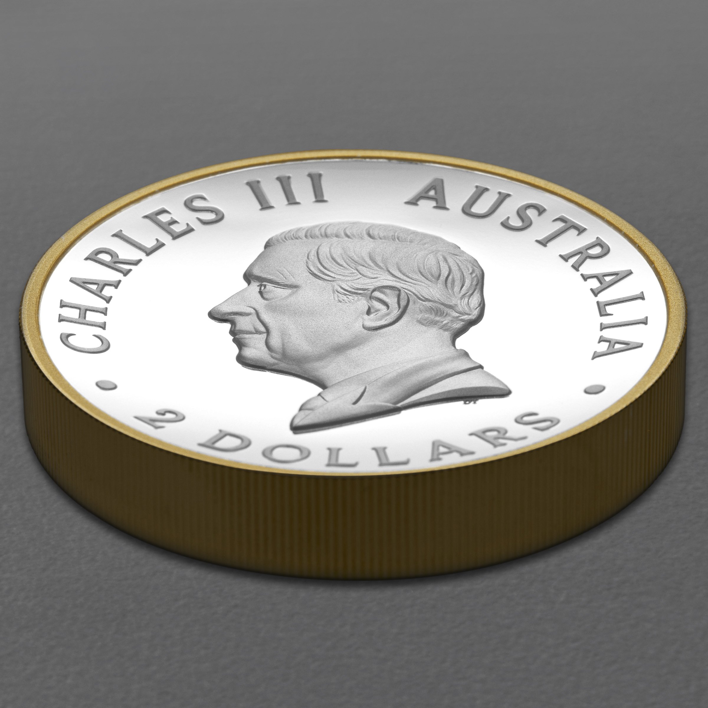 Silbermünze 2oz "Kookaburra" 2026 (PP/HR/vergoldet) (Australien) - Detailansicht 3