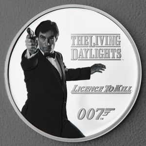 Silbermünze 1oz "Timothy Dalton" 2023 (PP/kol.) Licence to kill-James Bond Legacy Series (Tuvalu) - Hauptansicht