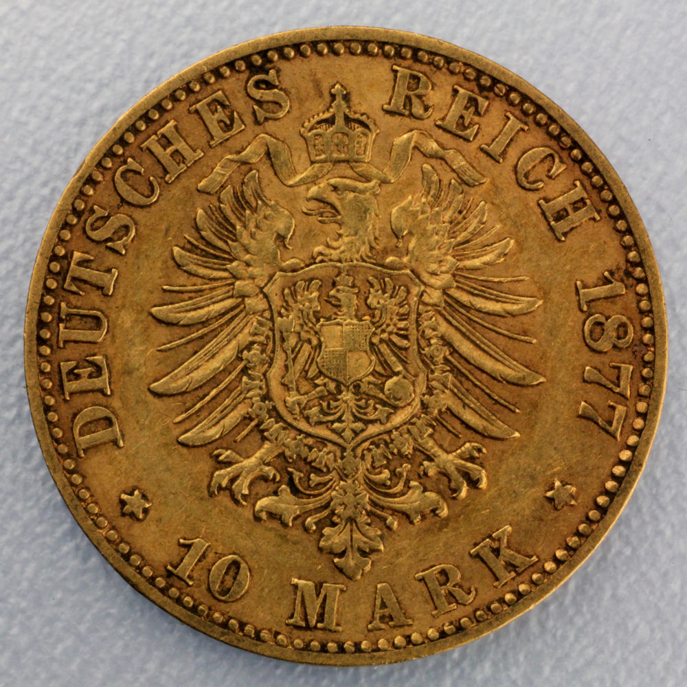 Goldmünze 10 Mark "Wilhelm I." (Preußen) - Detailansicht 1