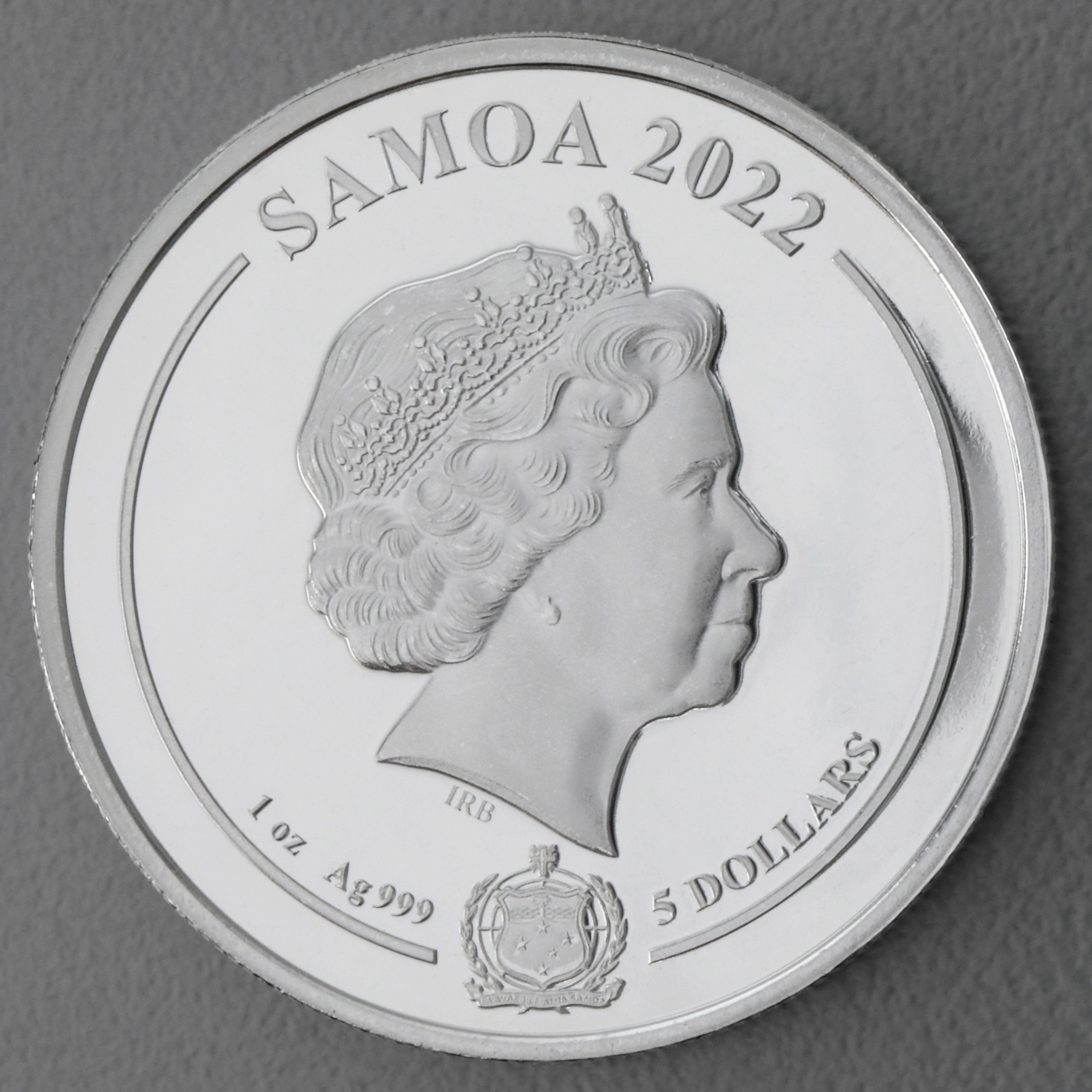 Silbermünze 1oz "Daffy Duck" 2022 Looney Tunes (Samoa) - Detailansicht 1