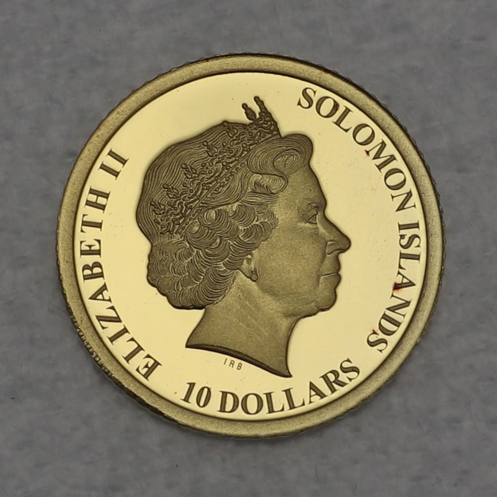 Goldmünze 0,5g "Maple Leaf" 2019 (Solomon Islands) - Detailansicht 1