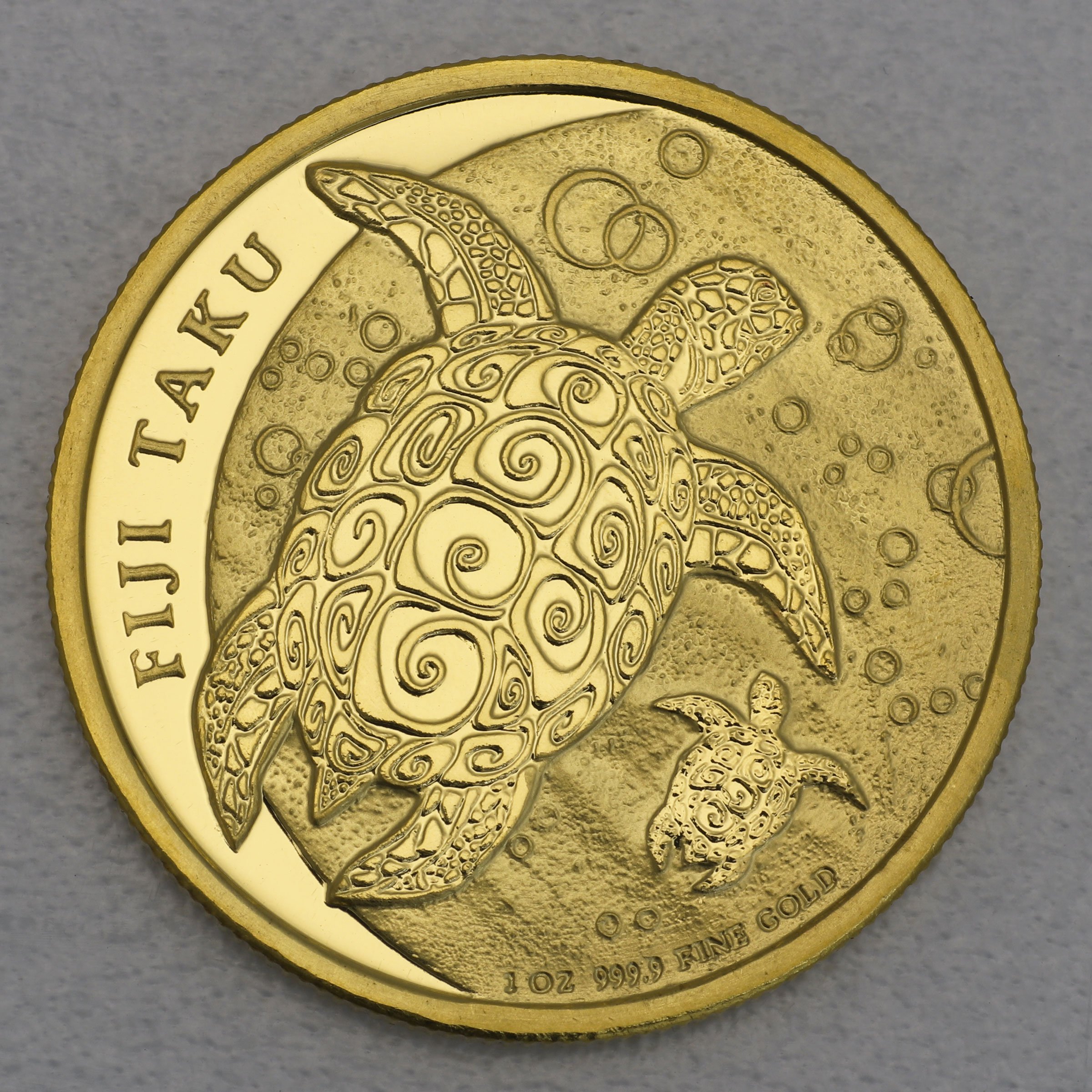 Goldmünze 1oz "Fiji Taku Schildkröte" 2013 Pacific Treasure Goldtaku (Fidschi) - Hauptansicht