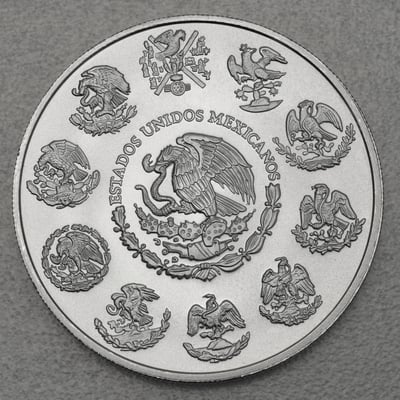 Silbermünze 2oz "Libertad" 2011 (Mexiko) - Miniaturansicht 2