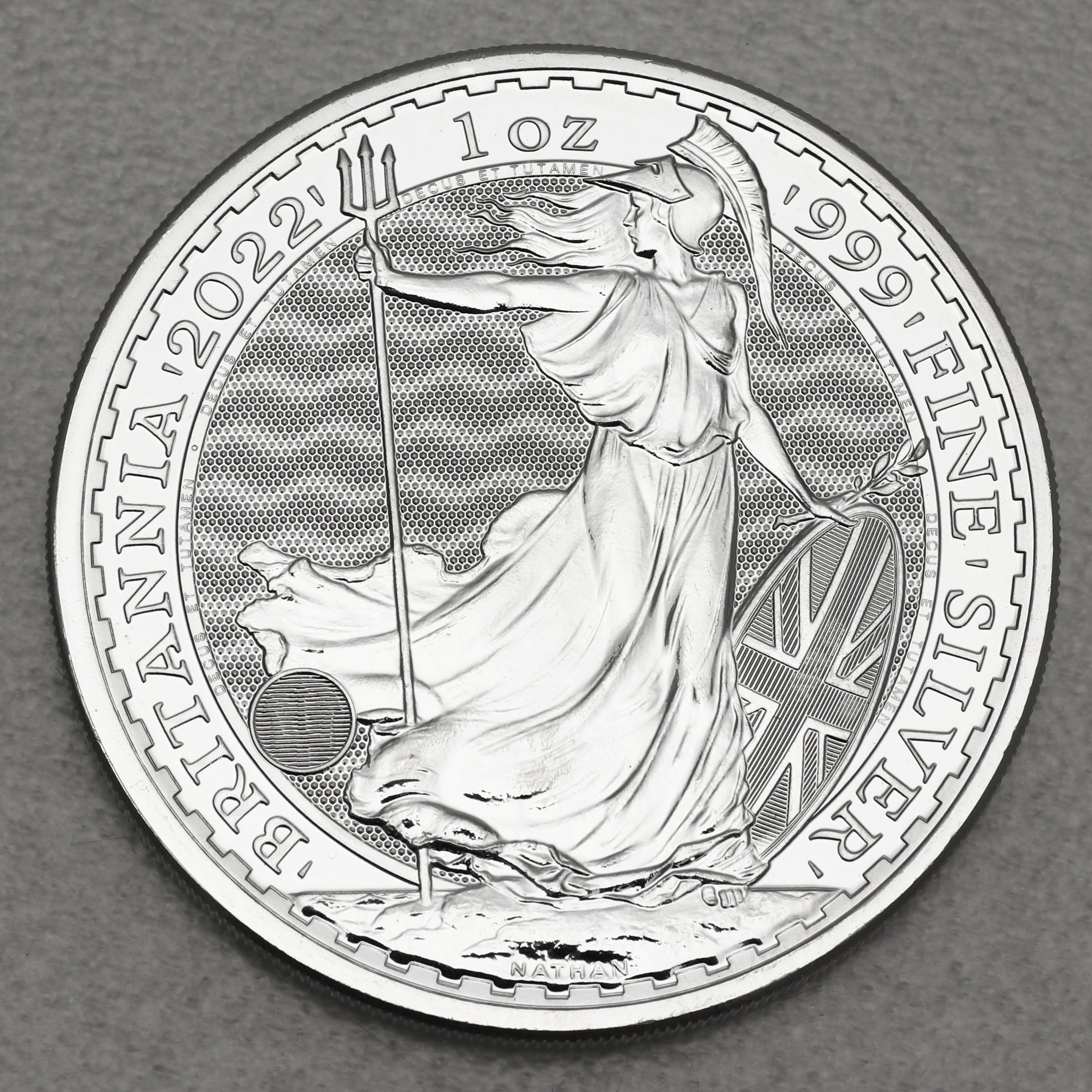 Silbermünze 1oz "Britannia" 2022 (Großbritannien) - Hauptansicht