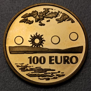 Goldmünze 100 Euro 2002 (Finnland) - Hauptansicht
