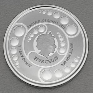 Silbermünze 1oz "Alien" 2022 (Ghana) - Miniaturansicht 2