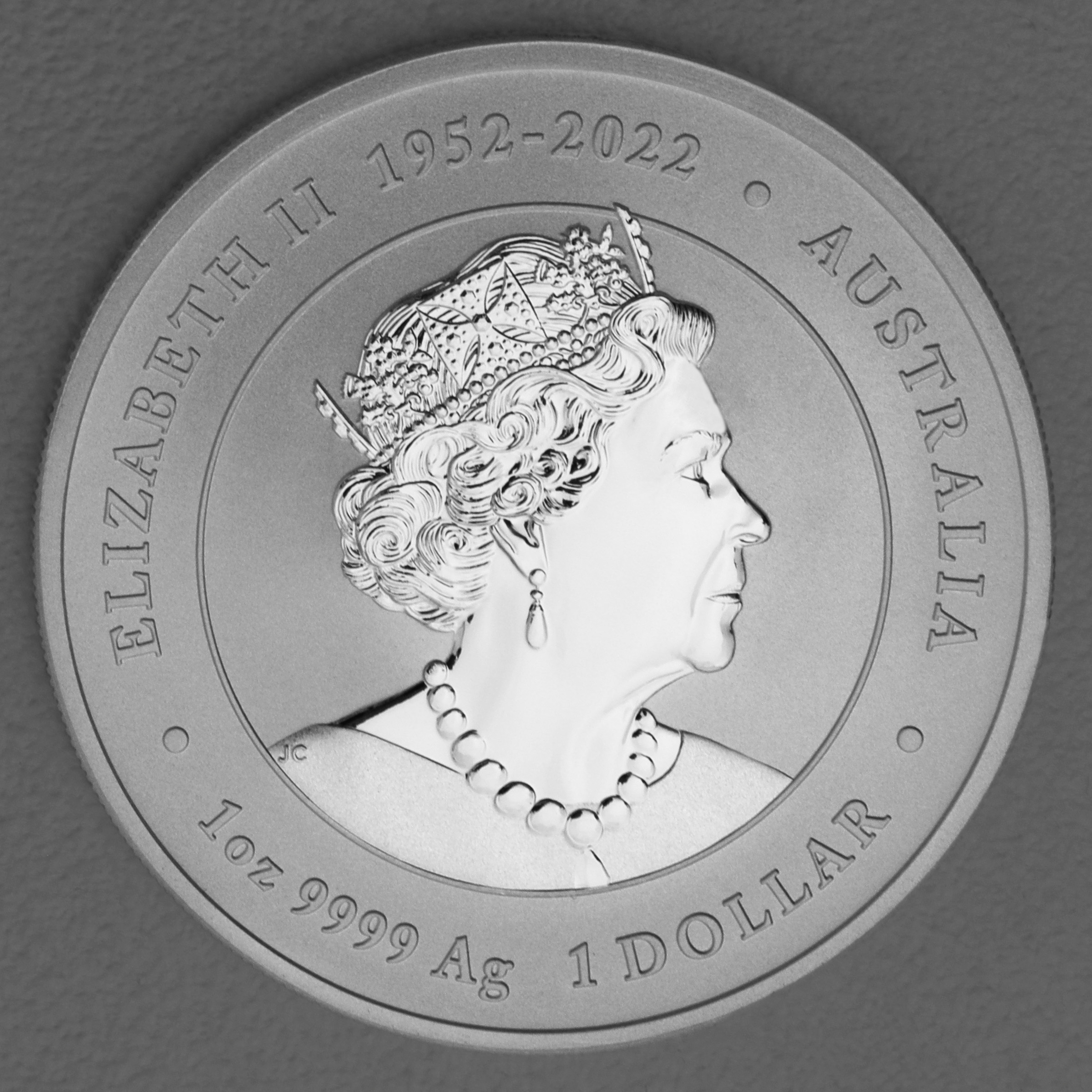 Silbermünze 1oz "Drache" 2024 Lunar III – Year of the Dragon 19% (Australien) - Detailansicht 1