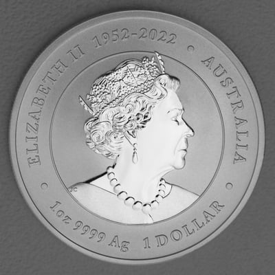 Silbermünze 1oz "Drache" 2024 Lunar III – Year of the Dragon 19% (Australien) - Miniaturansicht 2