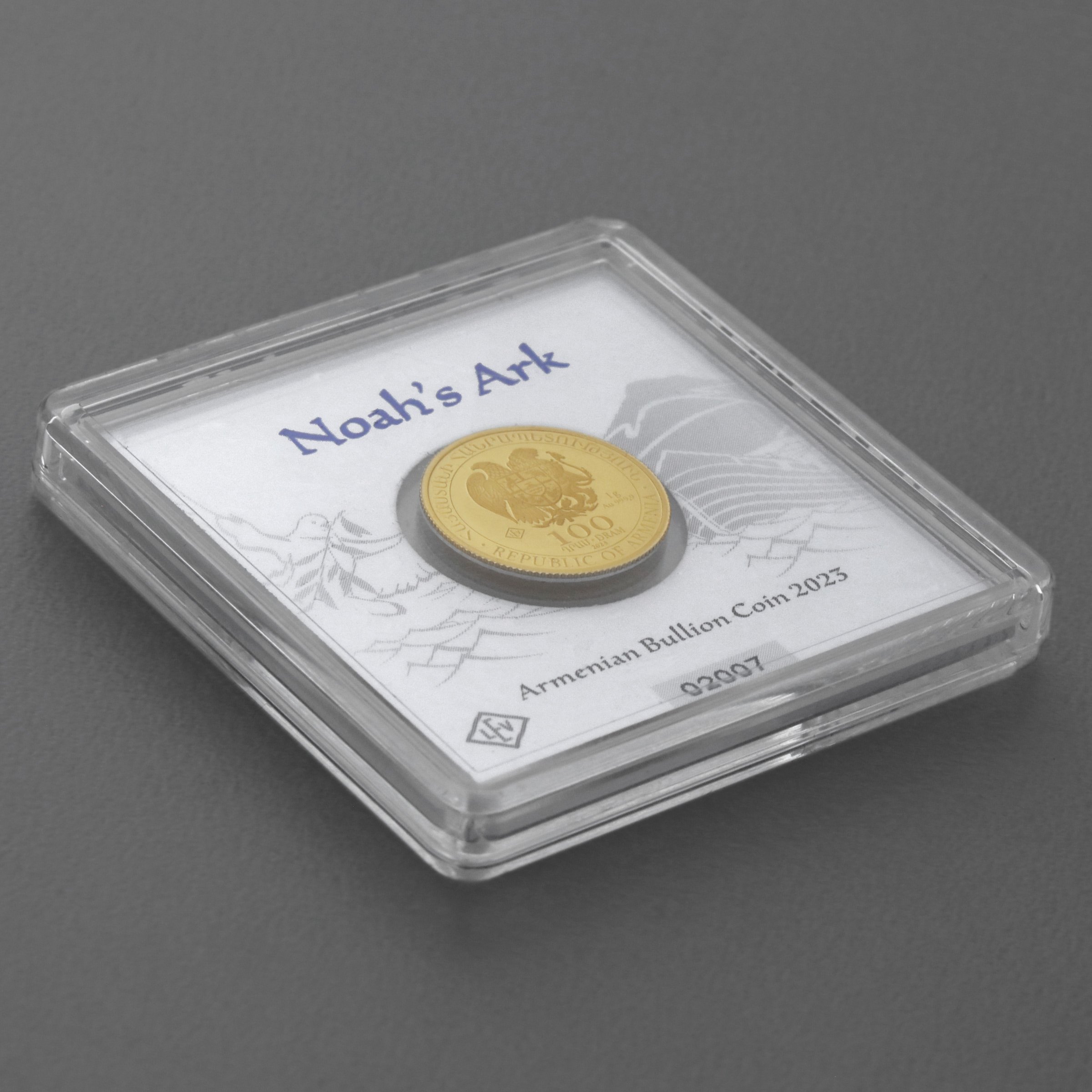 Goldmünze 1g "Arche Noah" 2023 (Armenien) - Detailansicht 5