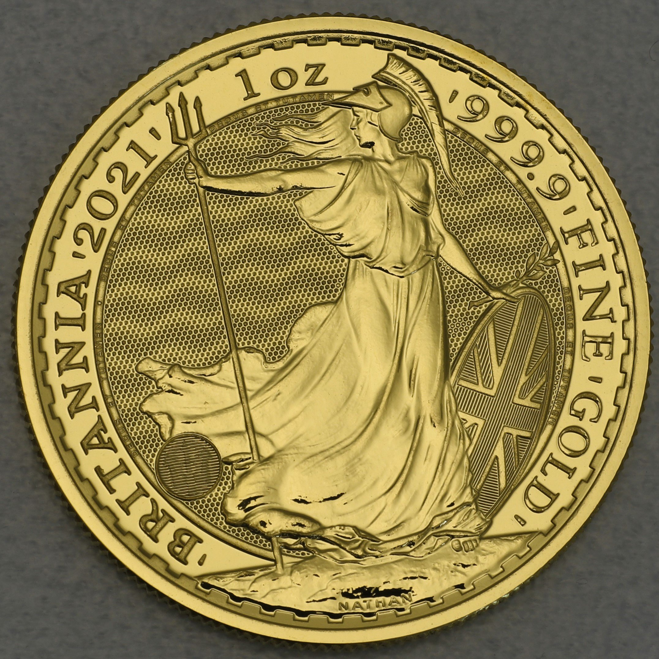 Goldmünze 1oz "Britannia" 2021 (Großbritannien) - Hauptansicht