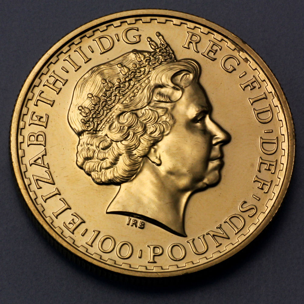 Goldmünze 1oz "Britannia" 2008 (Großbritannien) - Detailansicht 1