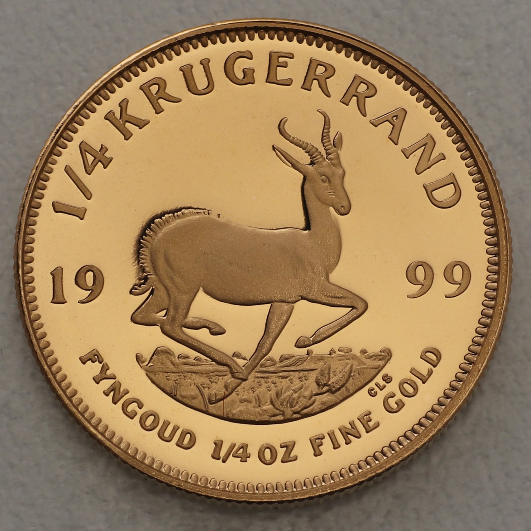 Goldmünzen 4 x "Krügerrand" 1999 (PP) Prestige Set – 4-teilig (Südafrika) - Detailansicht 6