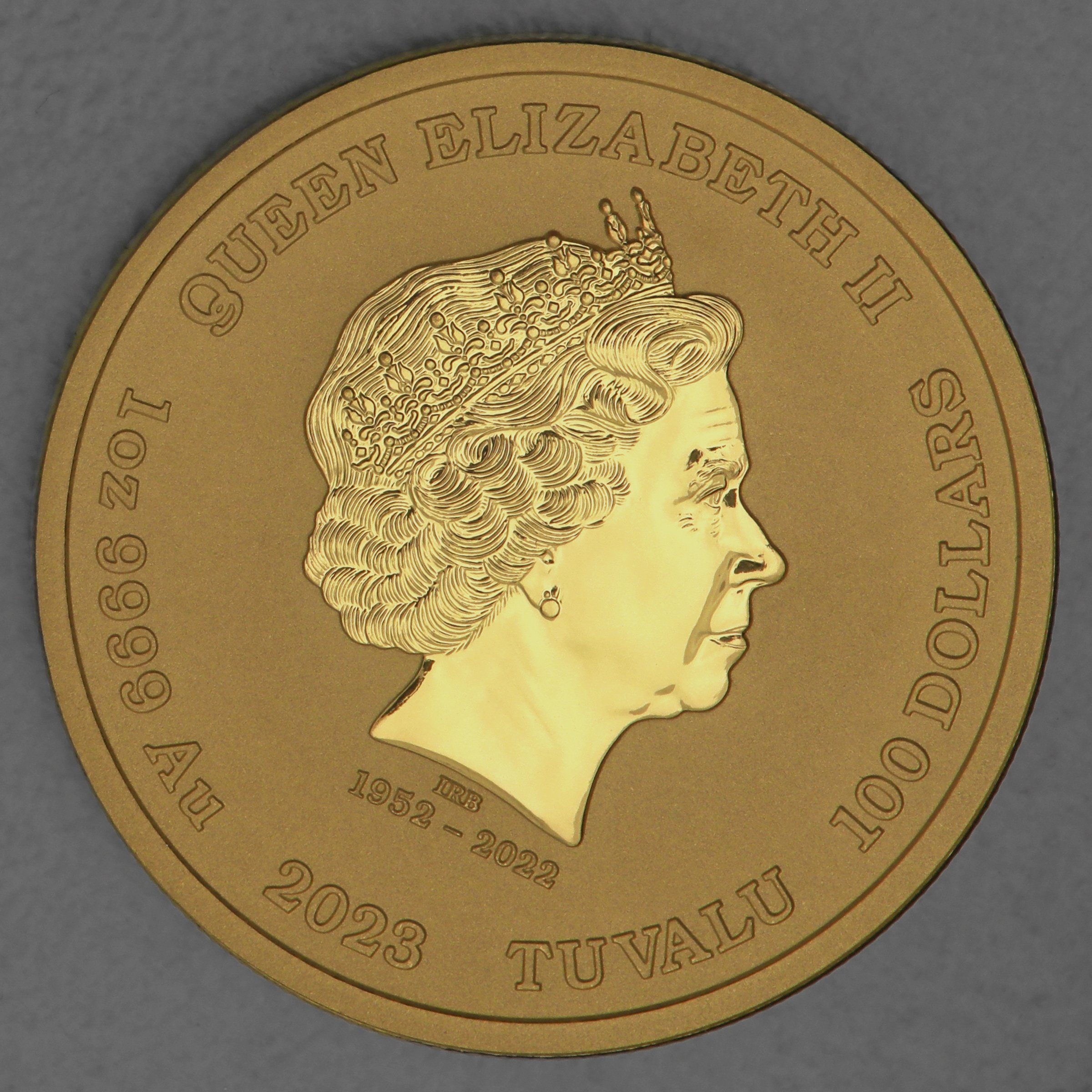 Goldmünze 1oz "Risus Optima Medicina" 2023 Ottifanten – Funnyfant (Tuvalu) - Detailansicht 1