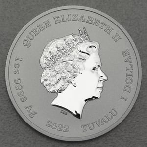 Silbermünze 1oz "Hera" 2022 Gods of Olympus (Tuvalu) - Miniaturansicht 2