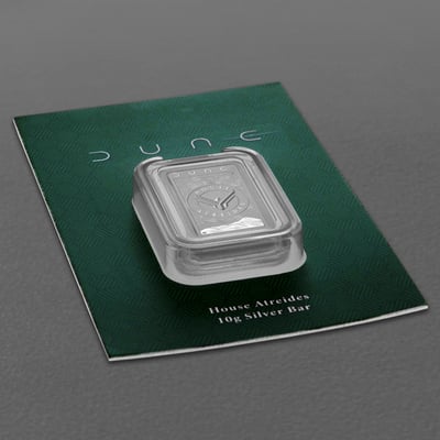 Silberbarren 10g THE PERTH MINT "Dune – House Atreides" geprägt - Miniaturansicht 7