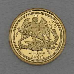 Goldmünze 1/10oz "Angel" 2012 (Isle of Man) - Hauptansicht