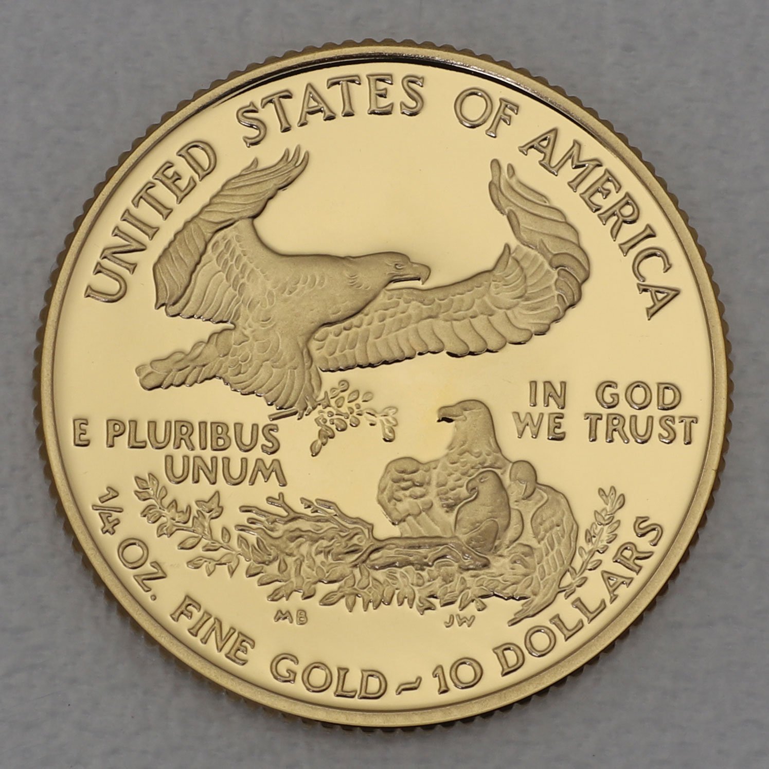 Goldmünzen "American Eagle" 2008 (PP) Set – 4-teilig (USA) - Detailansicht 4