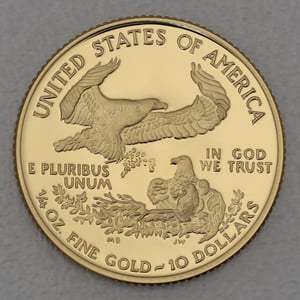 Goldmünzen "American Eagle" 2008 (PP) Set – 4-teilig (USA) - Miniaturansicht 5