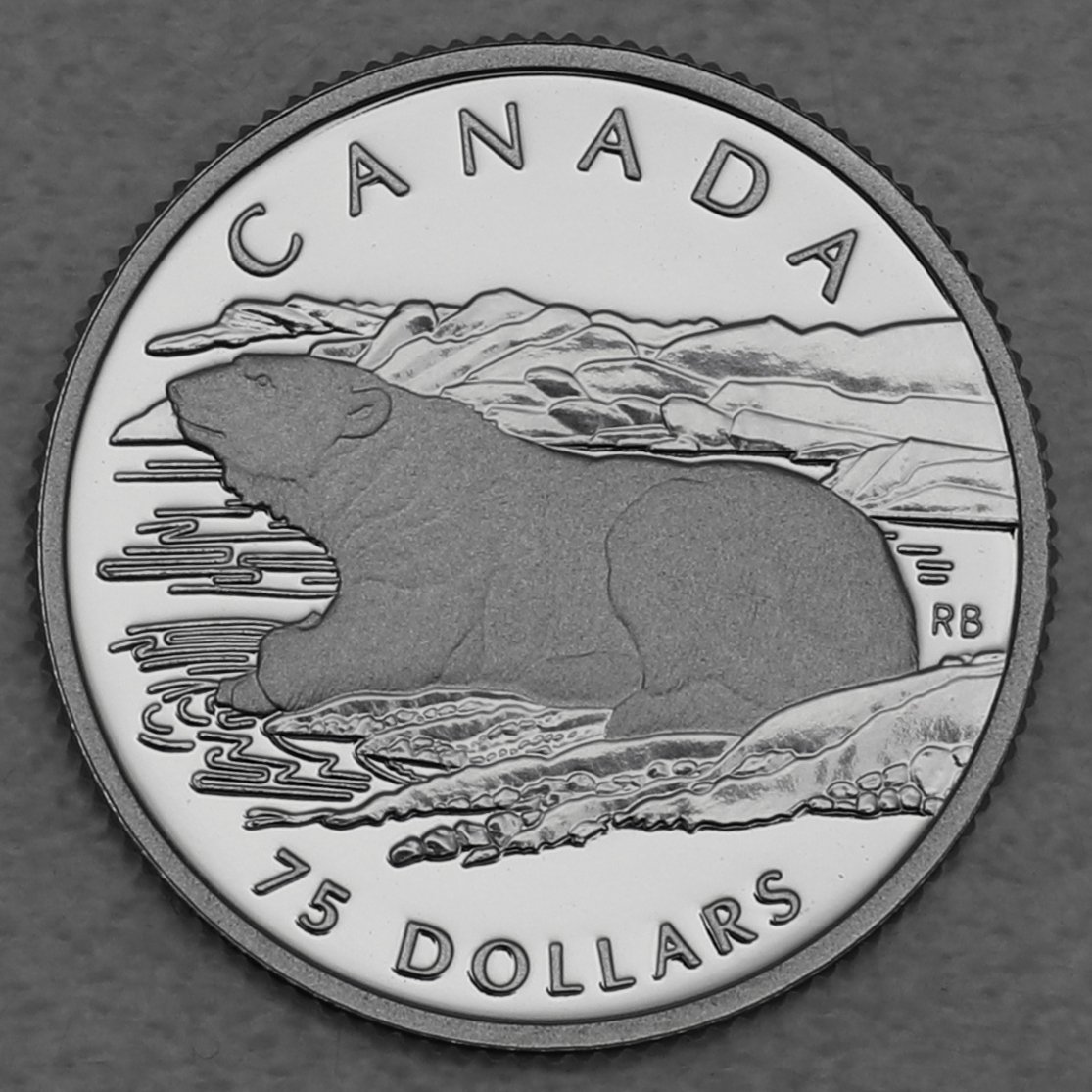 Platinmünzen "Polar Bear" 1990 Wildlife Canada Set – 4-teilig (Kanada) - Detailansicht 3