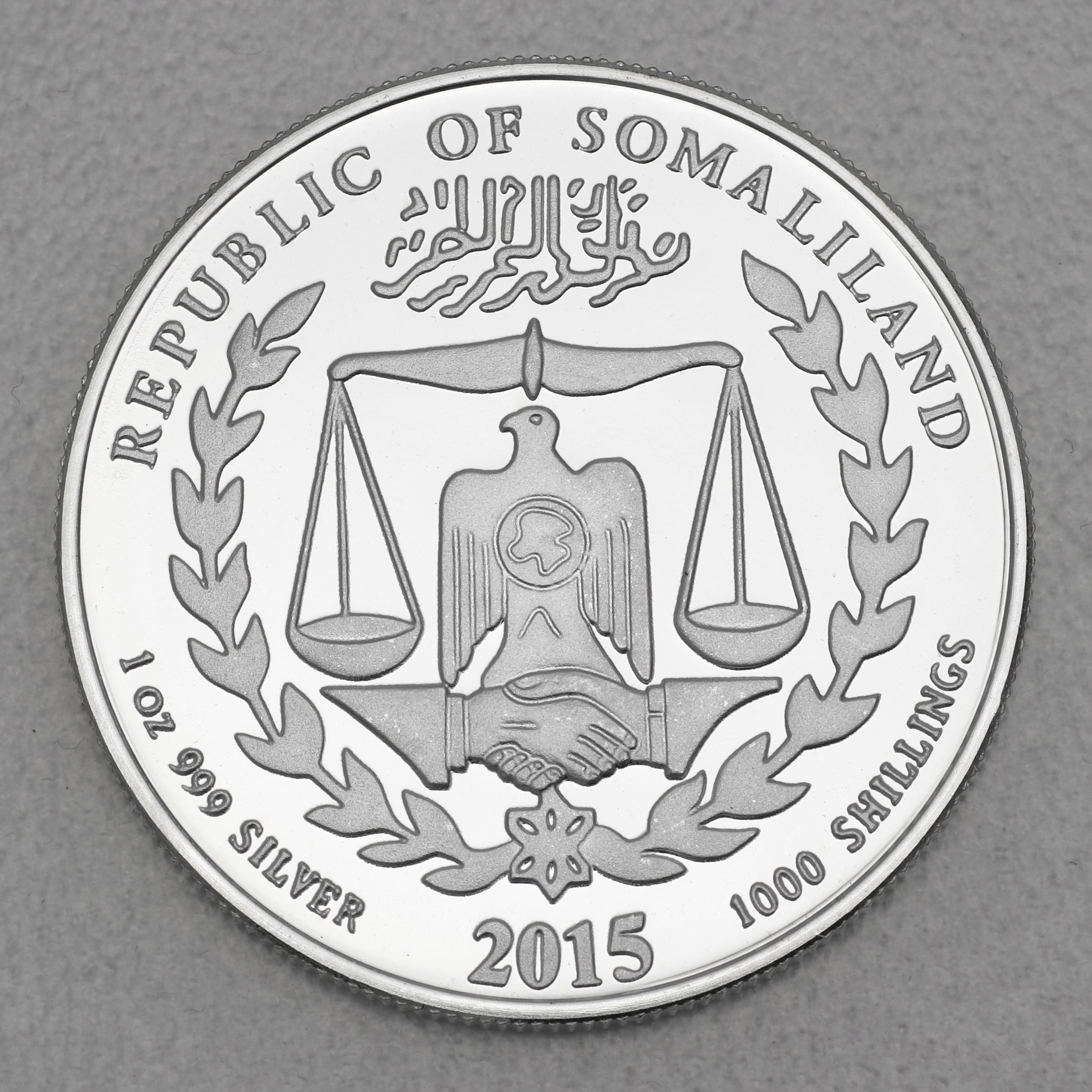 Silbermünze 1oz "Schaf" 2015 Somaliland Lunar – Year of the Sheep diff. (Somalia) - Detailansicht 1