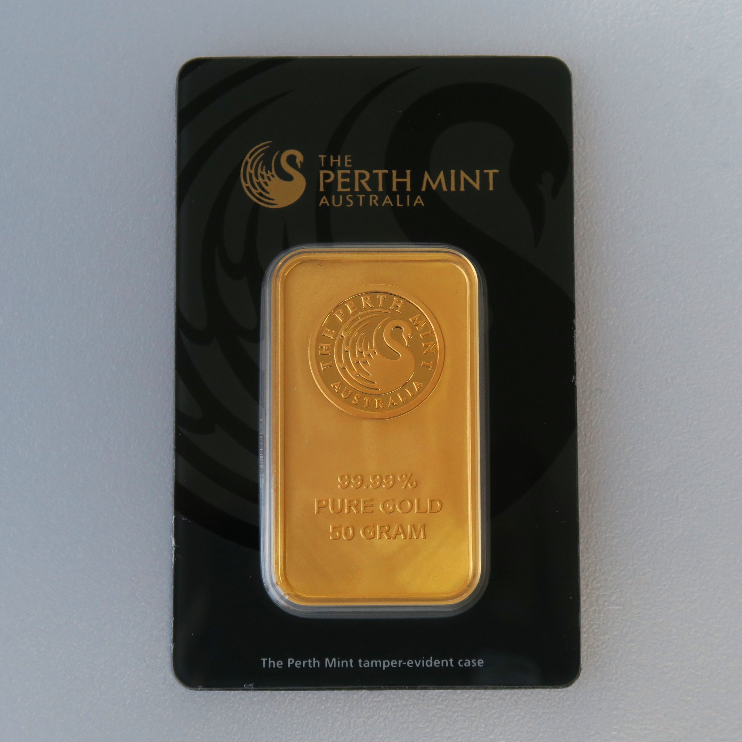 Goldbarren 50g THE PERTH MINT "Känguru" - Hauptansicht