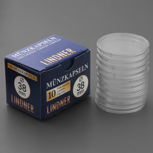 Münzkapseln 38mm 10er-Packung - Hauptansicht