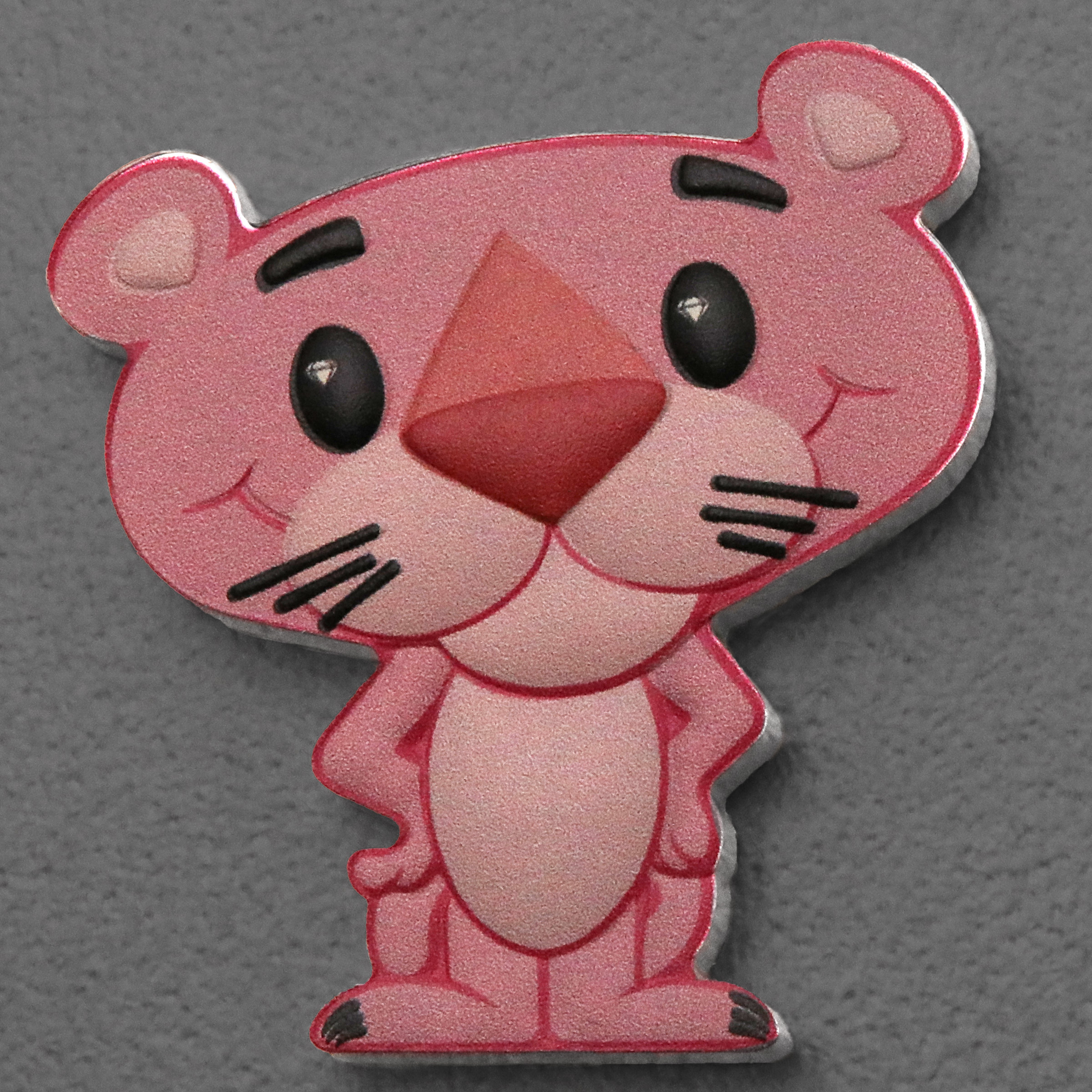 Silbermünze 1oz "Pink Panther" 2024 (koloriert) Minted Mini (Tuvalu) - Hauptansicht