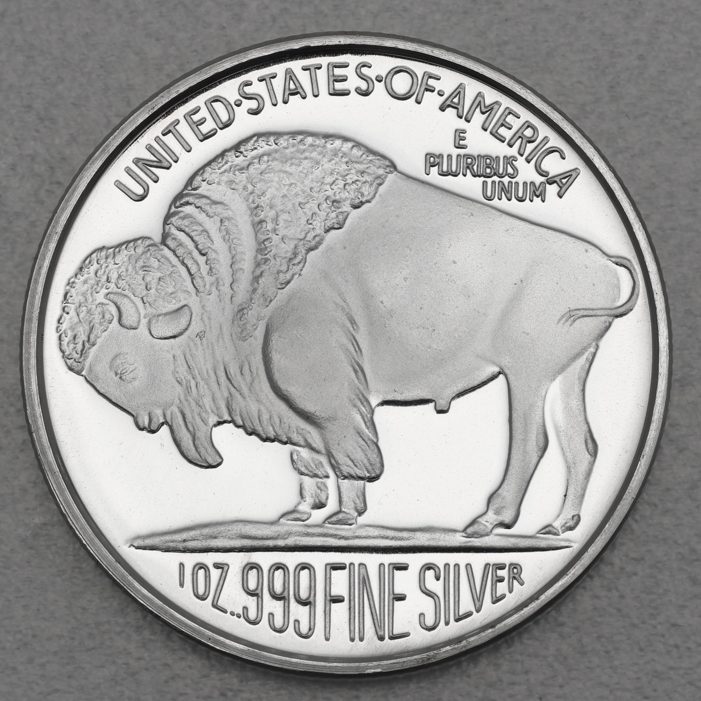Silbermedaille 1oz "American Silver Buffalo" (USA) - Hauptansicht