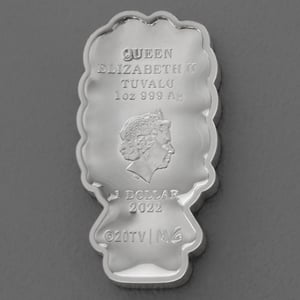 Silbermünze 1oz "Marge Simpson" 2022 (koloriert) Minted Mini – The Simpsons 19% (Tuvalu) - Miniaturansicht 2