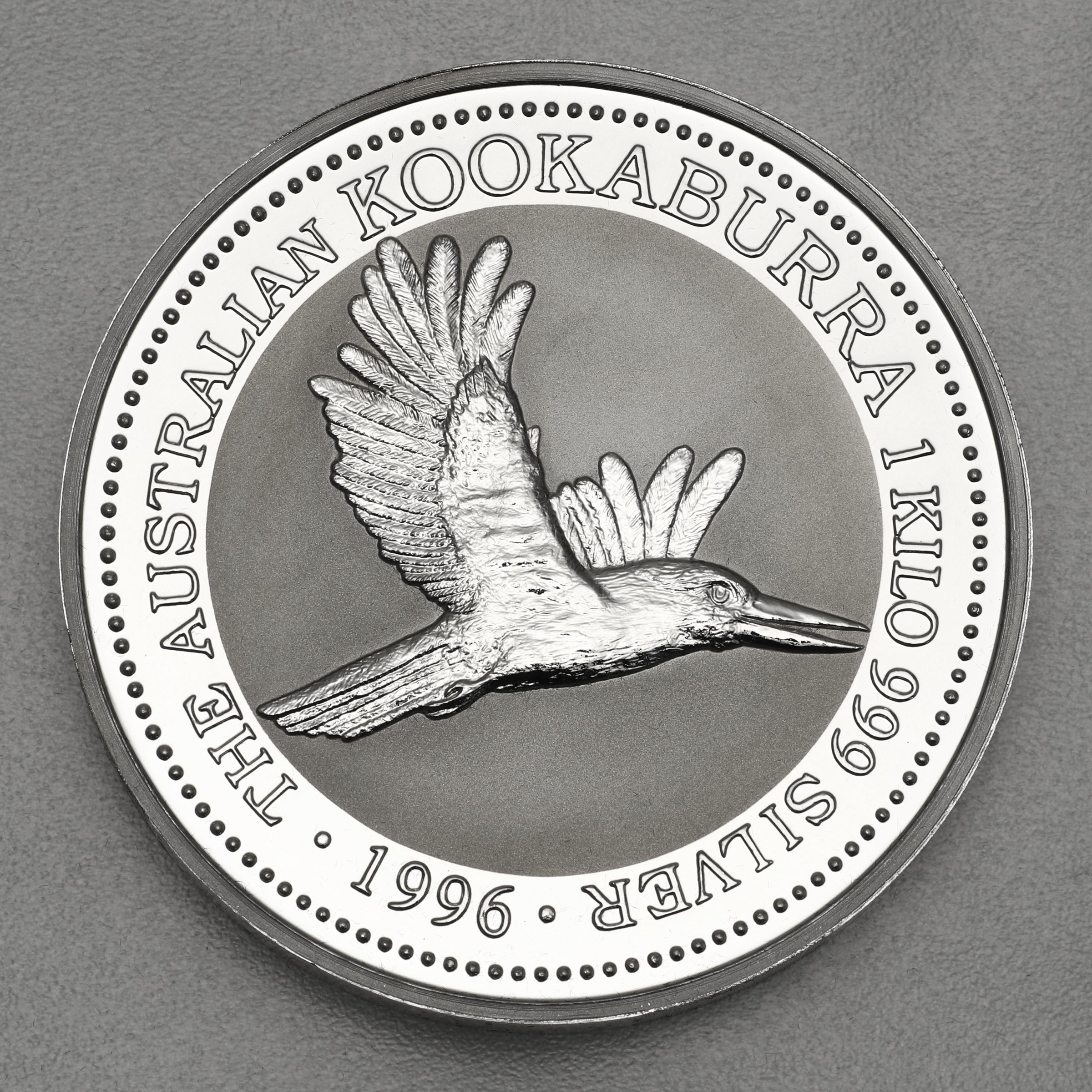 Silbermünze 1kg "Kookaburra" 1996 (Australien) - Hauptansicht