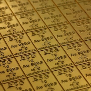 Goldtafel 100x 1g (Heimerle+Meule) - Miniaturansicht 4