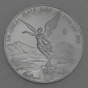 Silbermünze 1/4oz "Libertad" 2006 (Mexiko) - Miniaturansicht 1