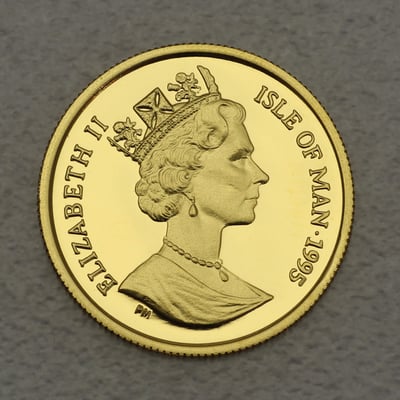 Goldmünze 1/5oz "Turkish Cat" 1995 Cats (Isle of Man) - Miniaturansicht 2