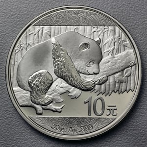 Silbermünze 30g "Panda" 2016 (China) - Hauptansicht