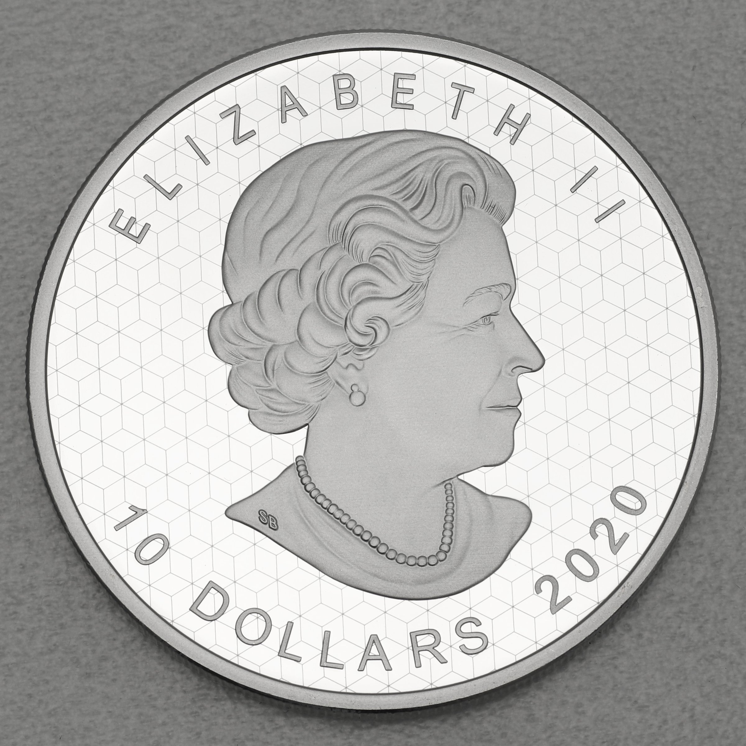 Silbermünze 2oz "Pulsating Maple Leaf" 2020 (Kanada) - Detailansicht 1