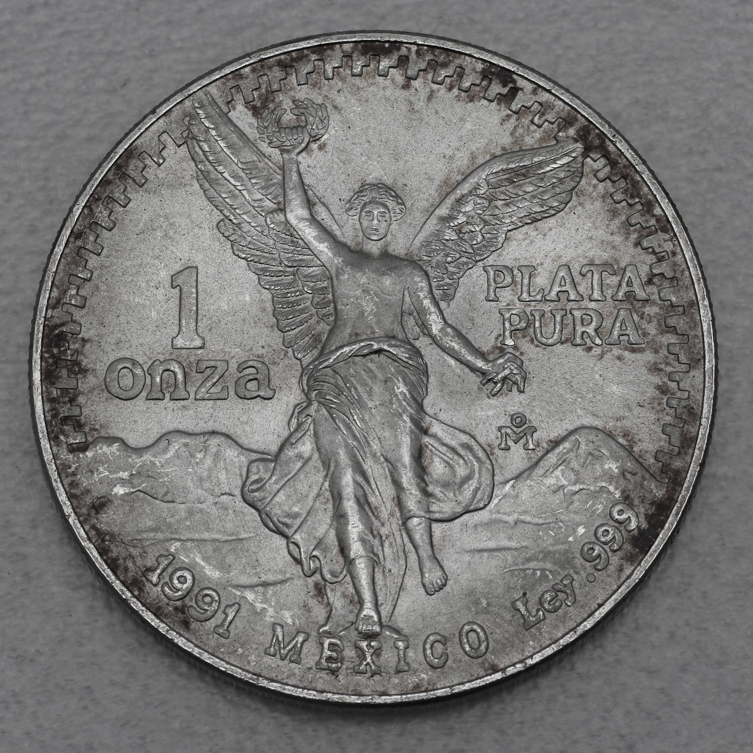 Silbermünze 1oz "Libertad" 1991 (Mexiko) - Hauptansicht