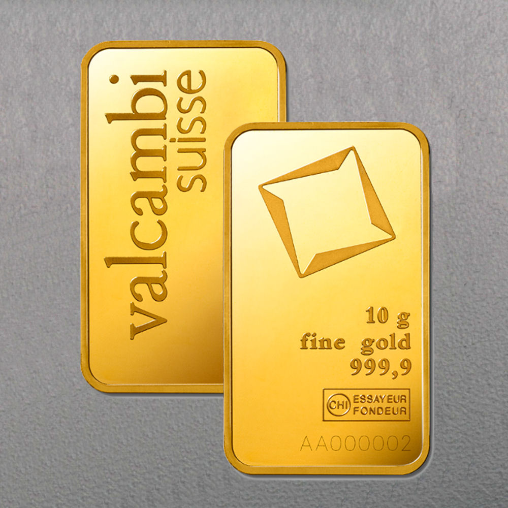 Goldbarren 25x 10g VALCAMBI (Masterbox) - Detailansicht 4
