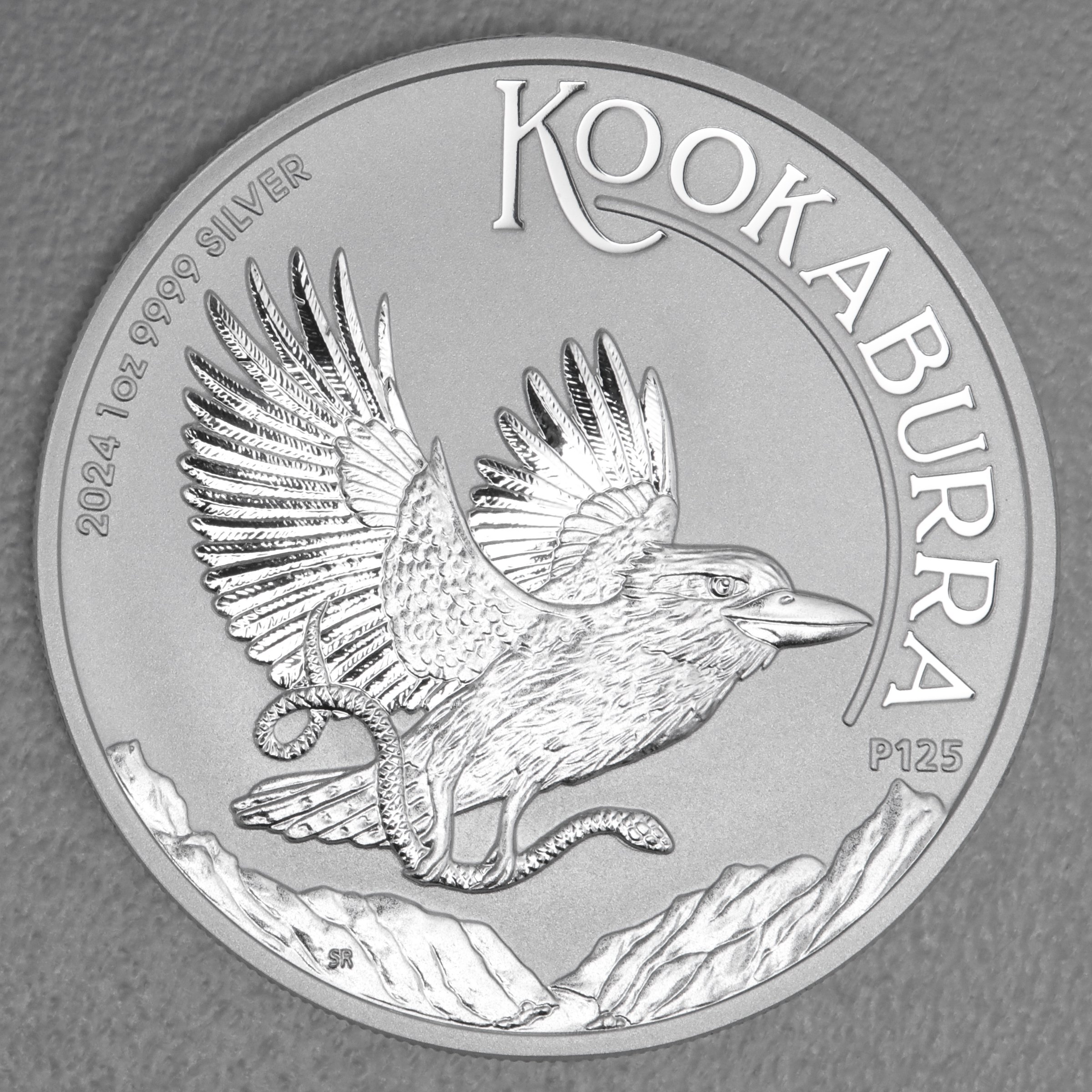 Silbermünze 1oz "Kookaburra" 2024 diff. (Australien) - Hauptansicht