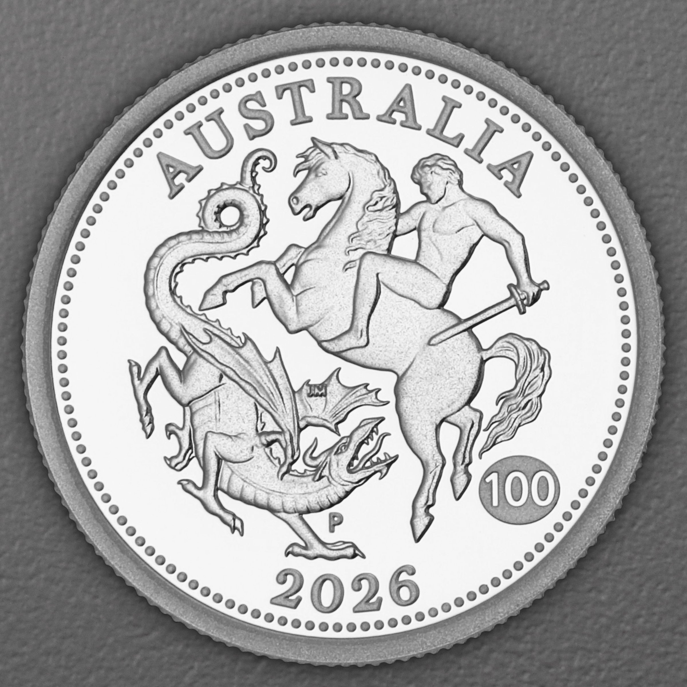 Silbermünze 1 Sovereign 2026 (PP) Privy Mark (Australien) - Hauptansicht