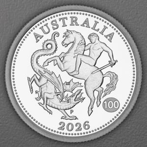 Silbermünze 1 Sovereign 2026 (PP) Privy Mark (Australien) - Hauptansicht