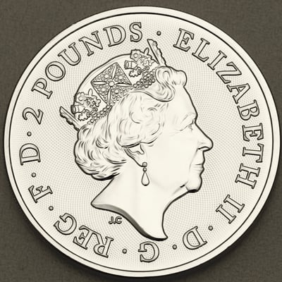 Silbermünze 1oz "The Royal Arms" 2020 (Großbritannien) - Miniaturansicht 2