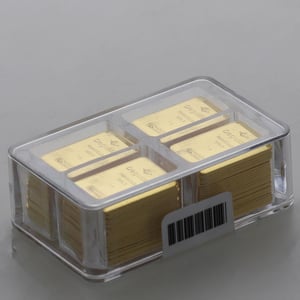 Goldbarren 100x 1g DEGUSSA Combicube - Hauptansicht