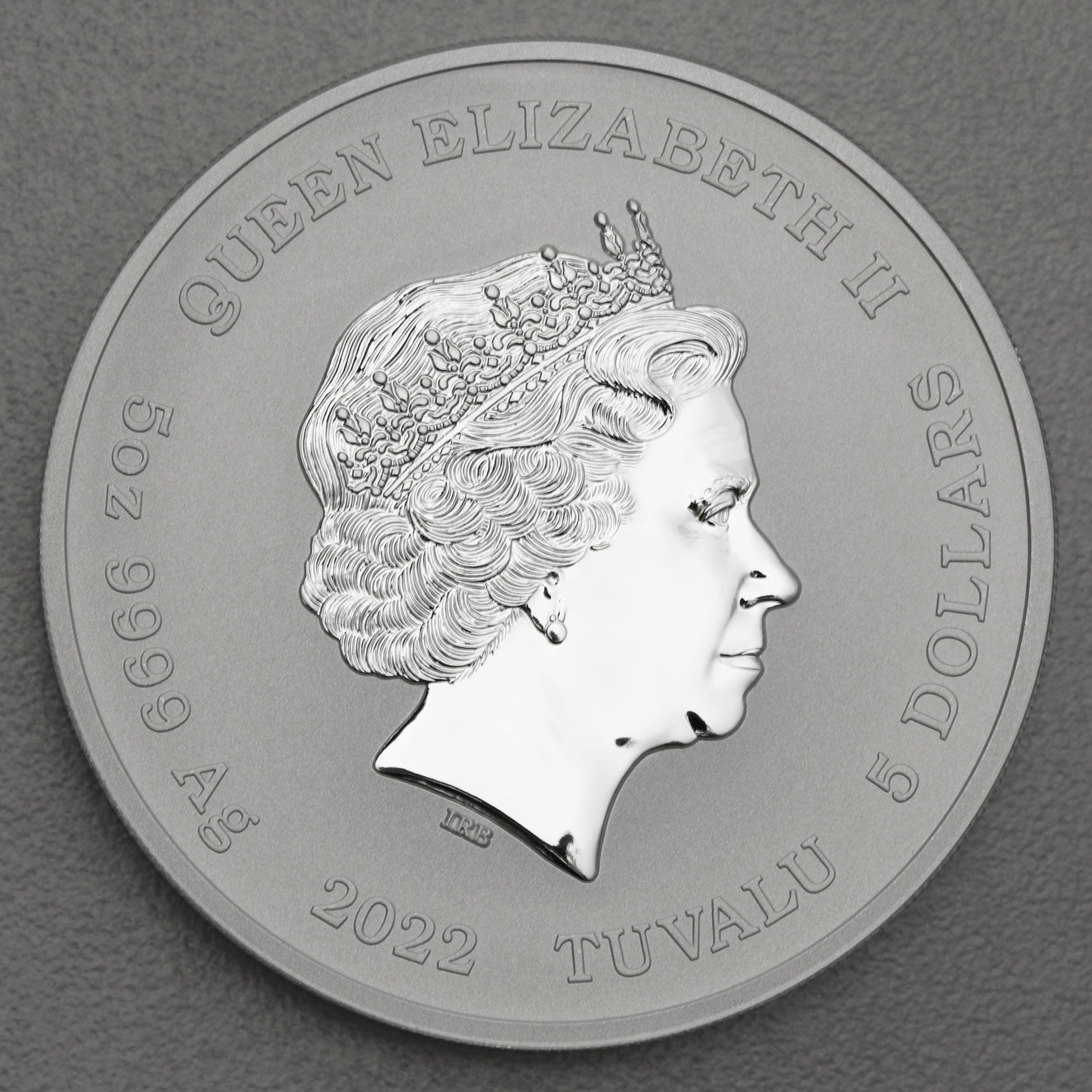 Silbermünze 5oz "Hera" 2022 Gods of Olympus (Tuvalu) - Detailansicht 1