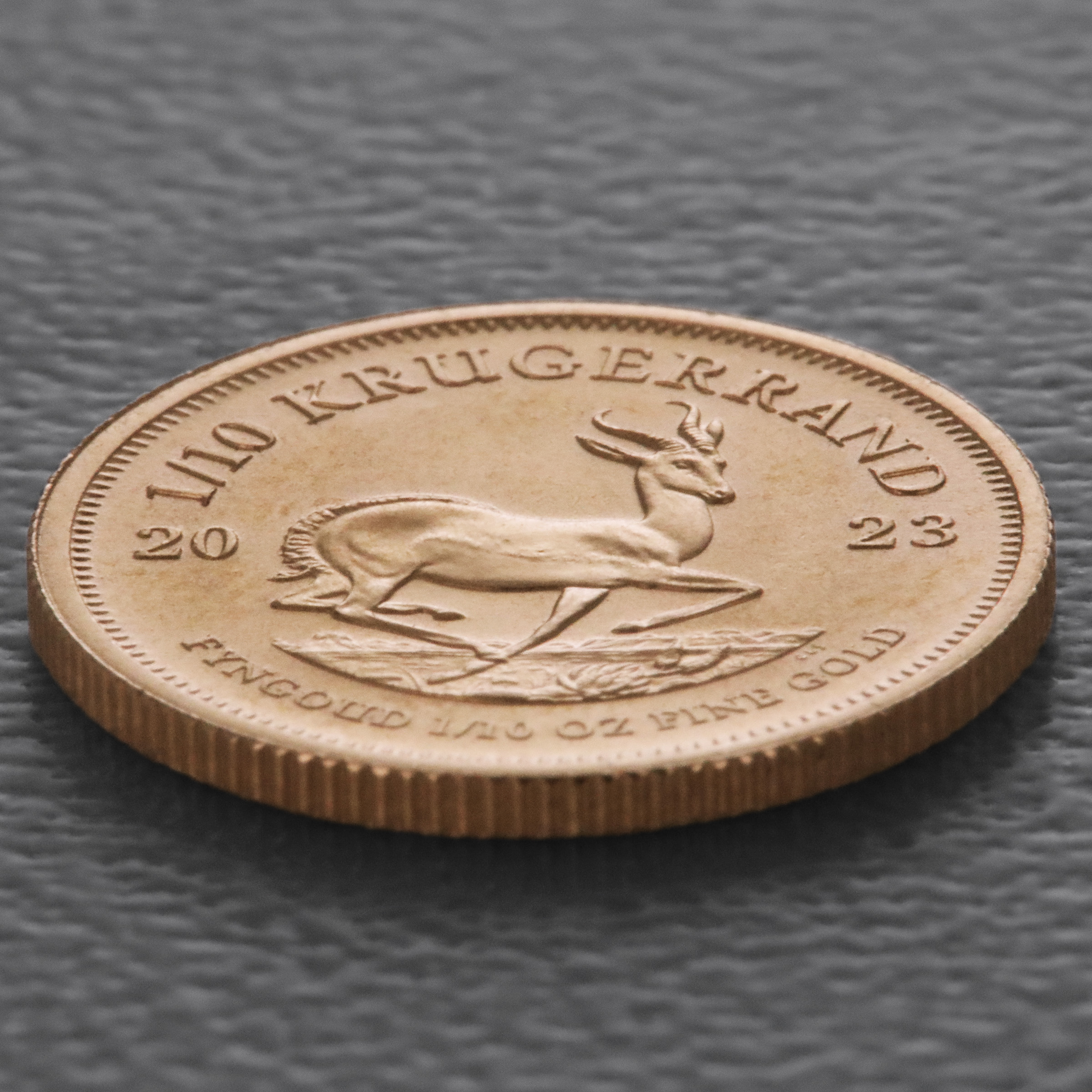 Goldmünze 1/10oz "Krügerrand" 2023 (Südafrika) - Detailansicht 2