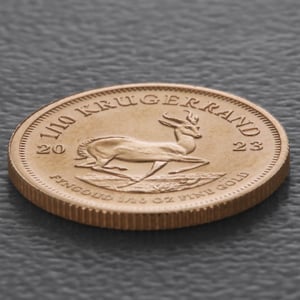 Goldmünze 1/10oz "Krügerrand" 2023 (Südafrika) - Miniaturansicht 3