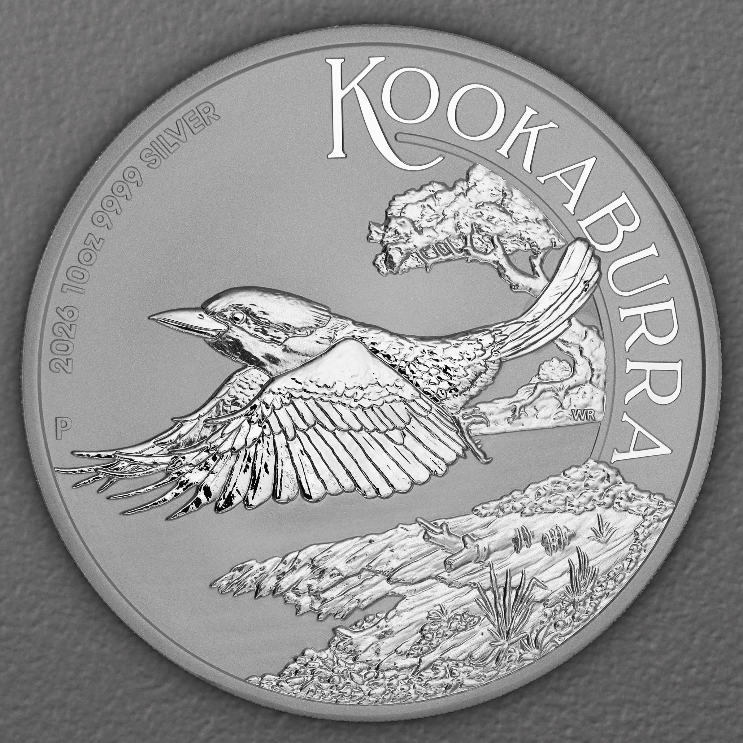 Silbermünze 10oz "Kookaburra" 2026 19% (Australien) - Hauptansicht