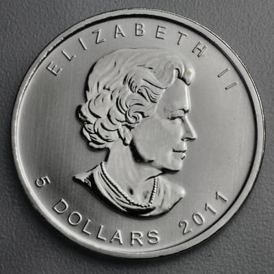 Silbermünze 1oz "Wolf" 2011 Wildlife Canada (Kanada) - Miniaturansicht 2