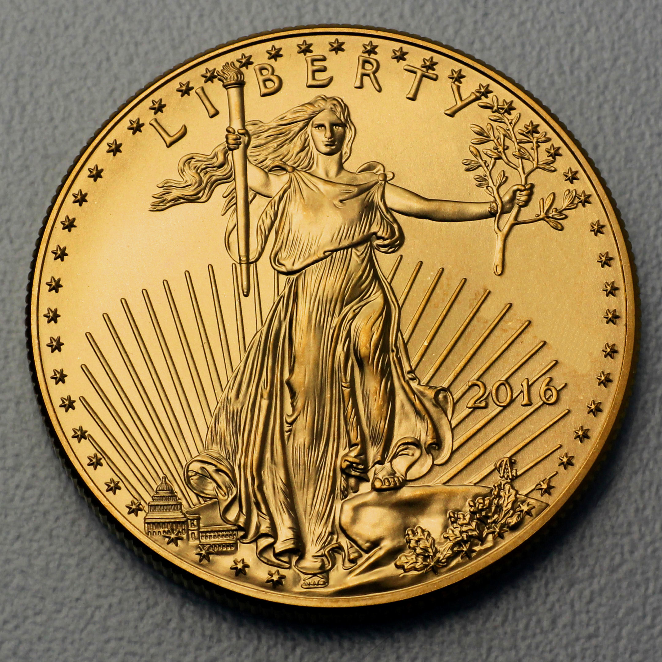 Goldmünze 1oz "American Eagle" 2016 (USA) - Hauptansicht